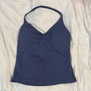 Stylish Navy Halter Camisole